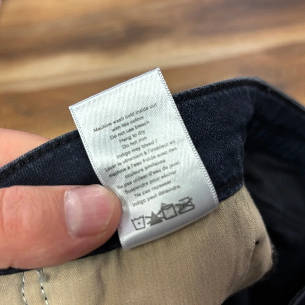 Rag & Bone Jeans 31x32 Fit 3 Athletic Cotton Stretch Evans Deep Blue Indigo